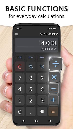 Calculator Plus with History Screenshot 2