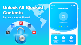 Fast VPN Ultra Fast Proxy VPN Скриншот 1