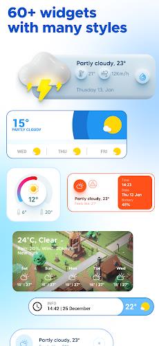 Overdrop - Weather & Widgets Скриншот 1