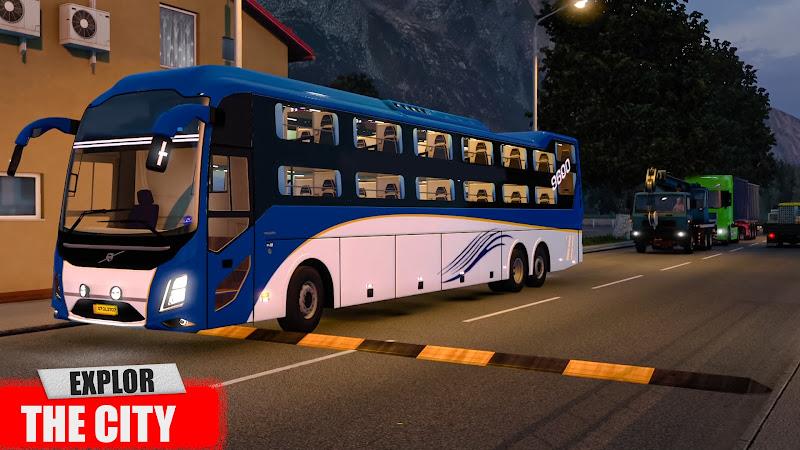 Euro Coach Bus Driving Games 스크린샷 0