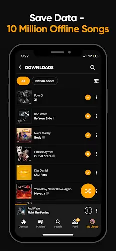 Audiomack: Music Downloader 螢幕截圖 1