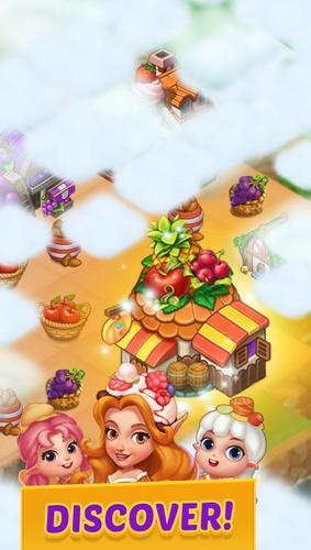 Tastyland-merge&puzzle cooking Captura de tela 2