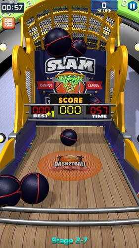 Flick Basketball Stages Ảnh chụp màn hình 3