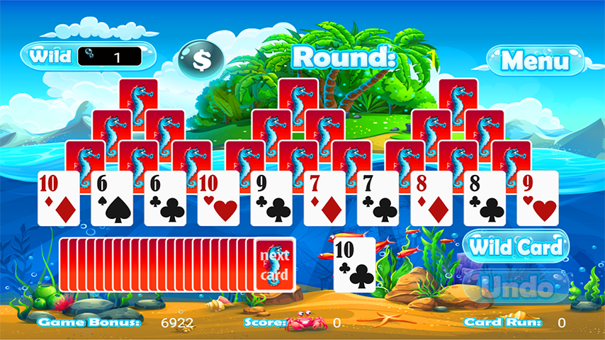 Tri Peaks Solitaire Classic Screenshot 1