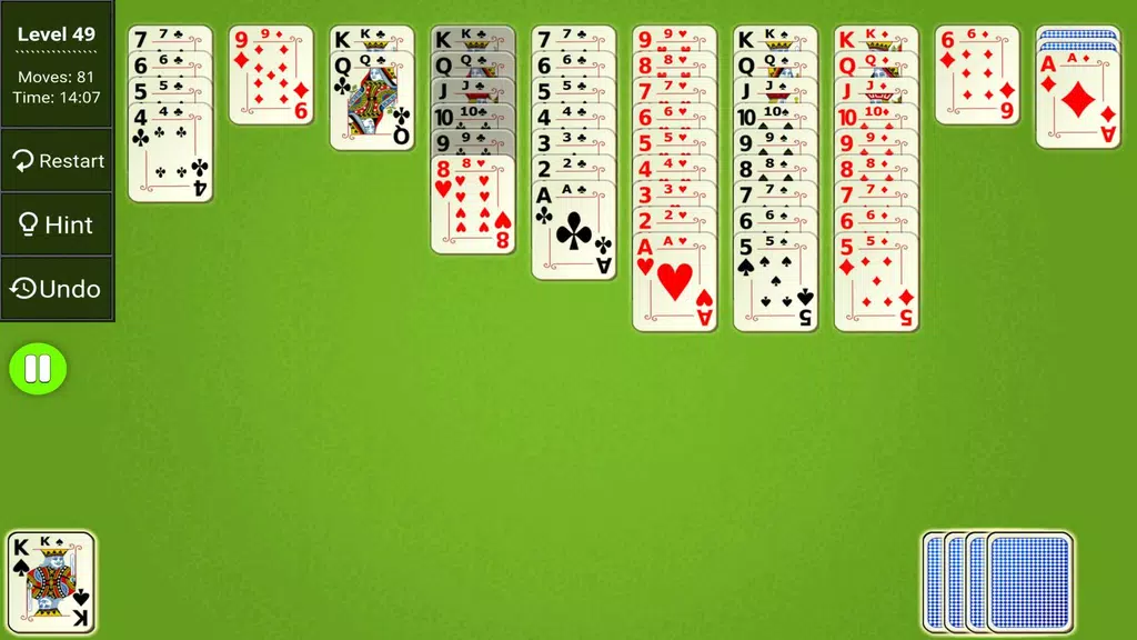Spider Solitaire Epic स्क्रीनशॉट 0