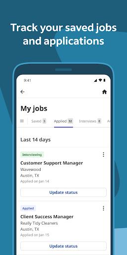 Indeed Job Search ဖန်သားပြင်ဓာတ်ပုံ 0