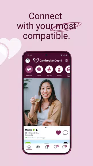 CambodianCupid Cambodia Dating Ảnh chụp màn hình 2