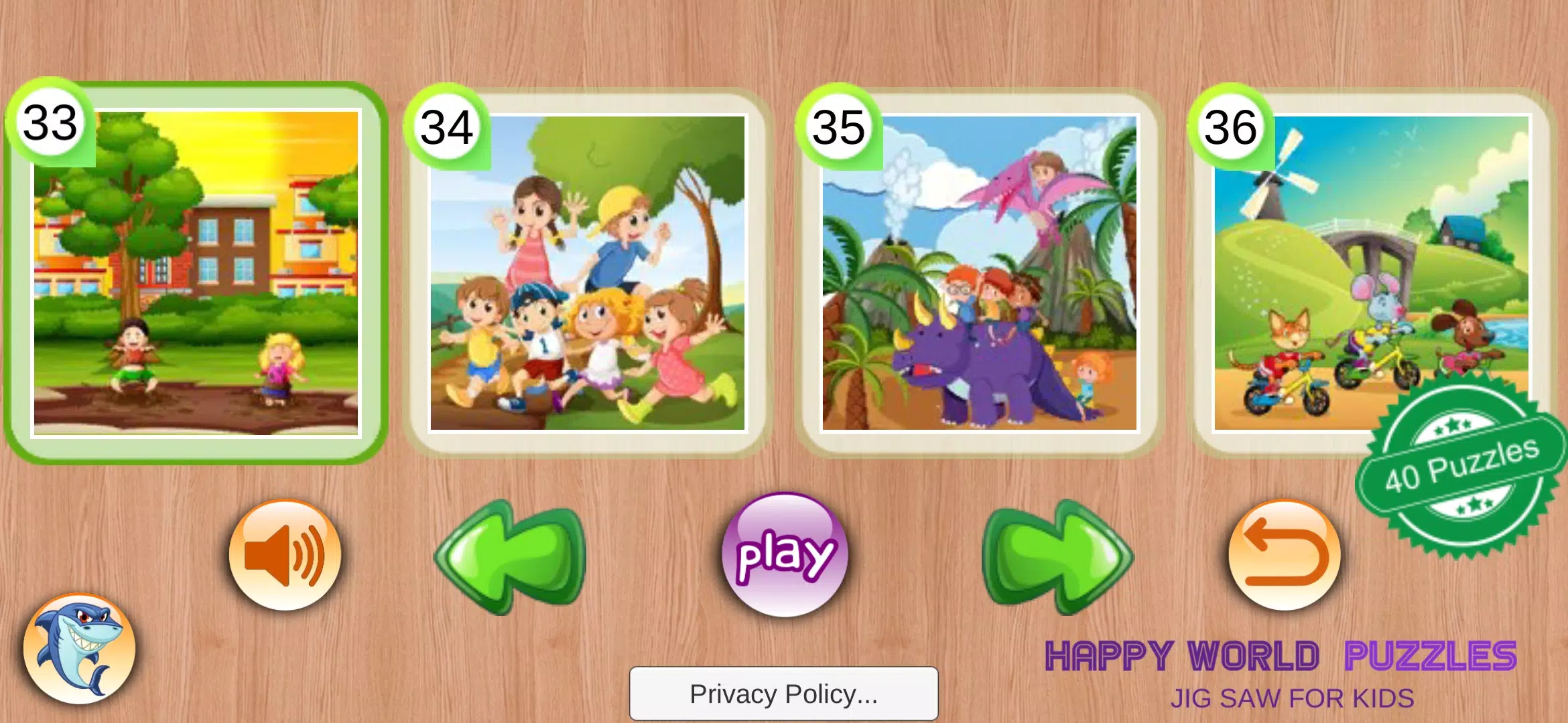 Happy World Puzzles Скриншот 2