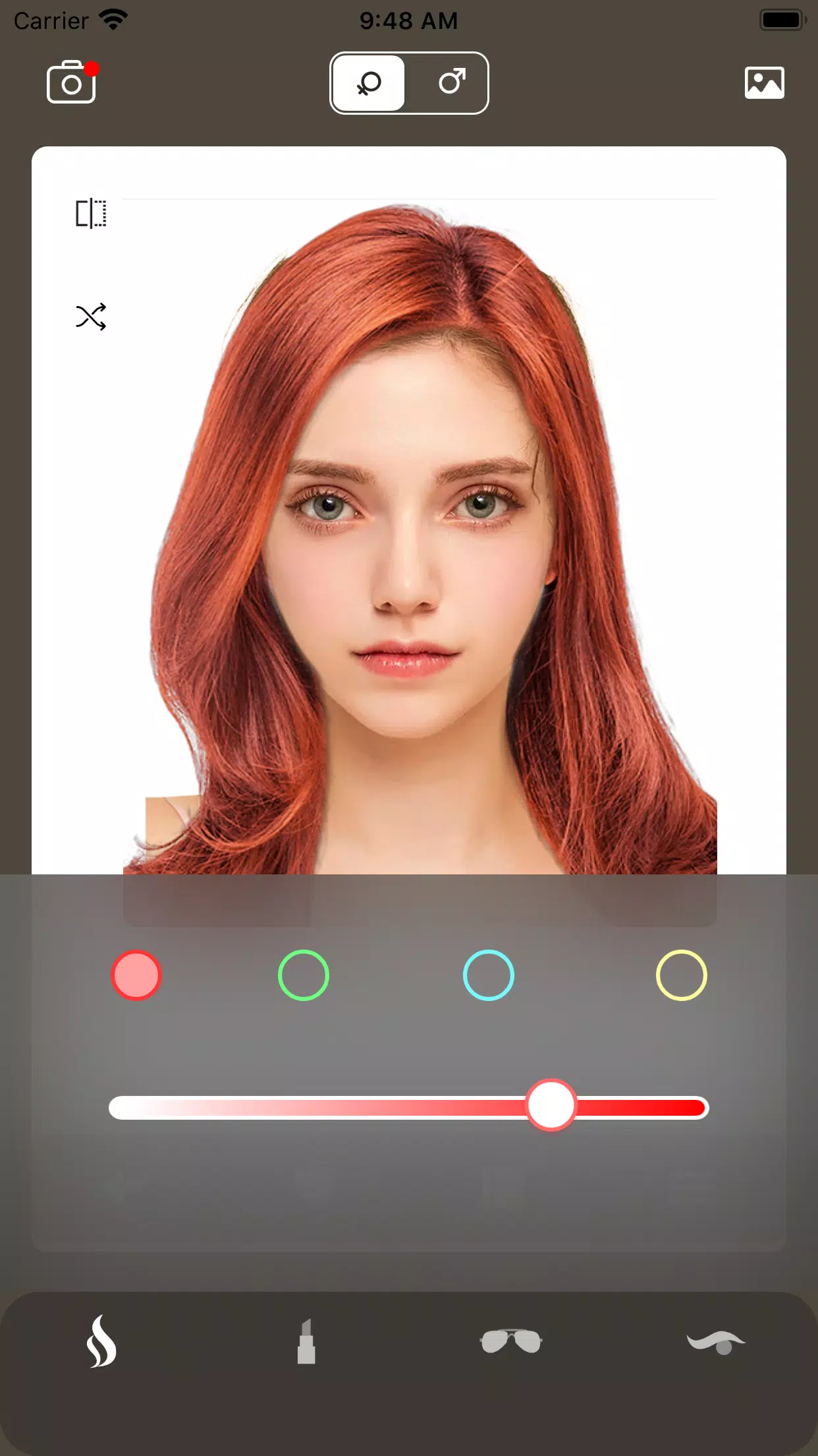 Schermata AI Hairstyle Try On・Bangs・Wigs 3