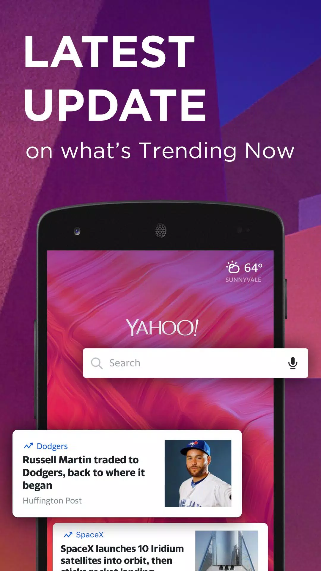 Yahoo Search स्क्रीनशॉट 2