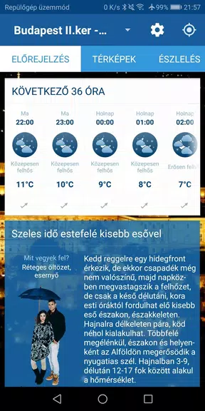 Időkép Ekran Görüntüsü 1