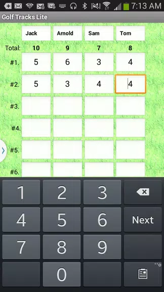 Golf Tracks Lite ภาพหน้าจอ 2