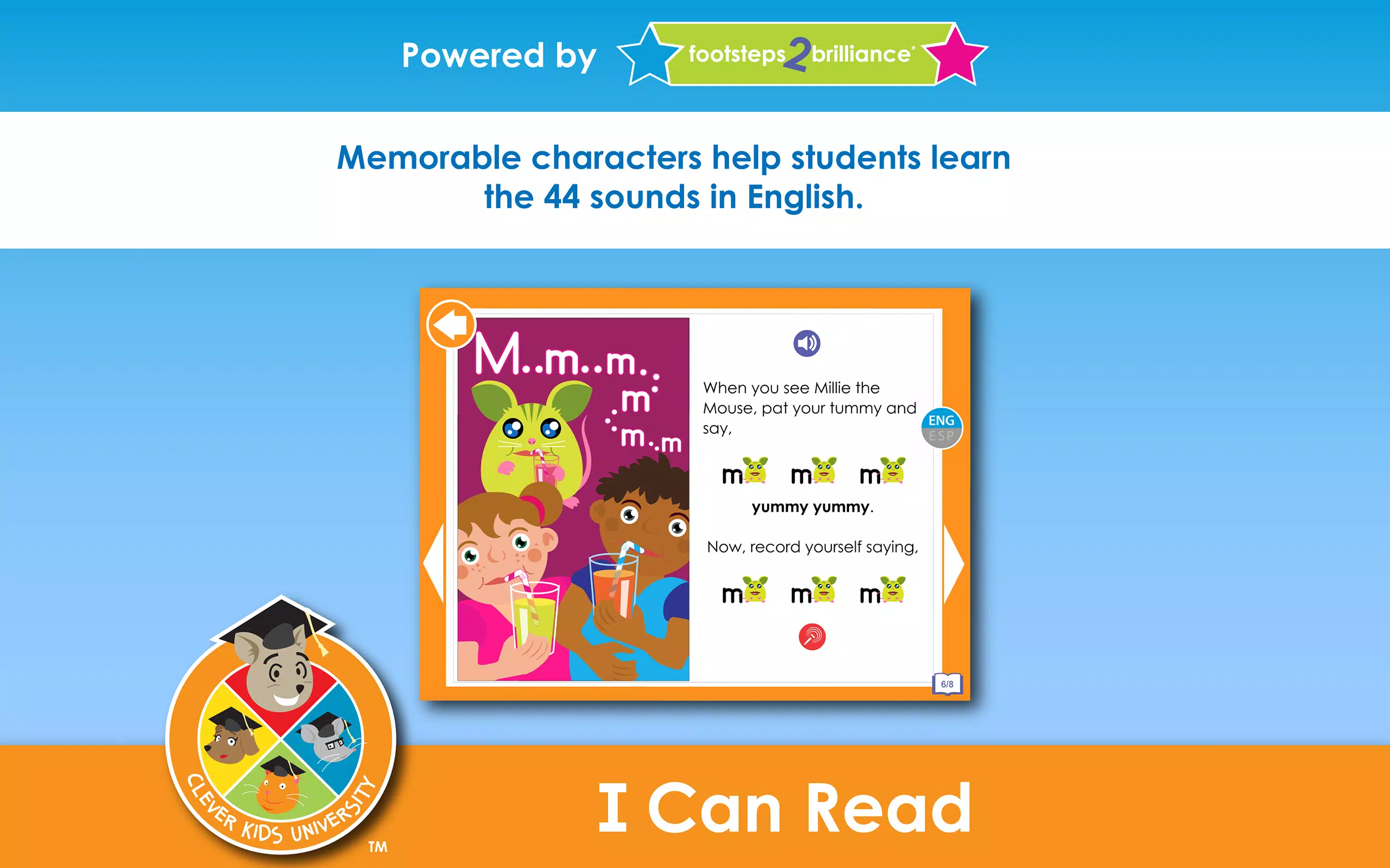 Clever Kids U: I Can Read应用截图第1张