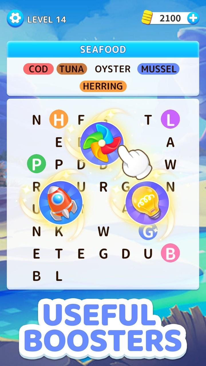 Ring of Words: Word Finder 스크린샷 2