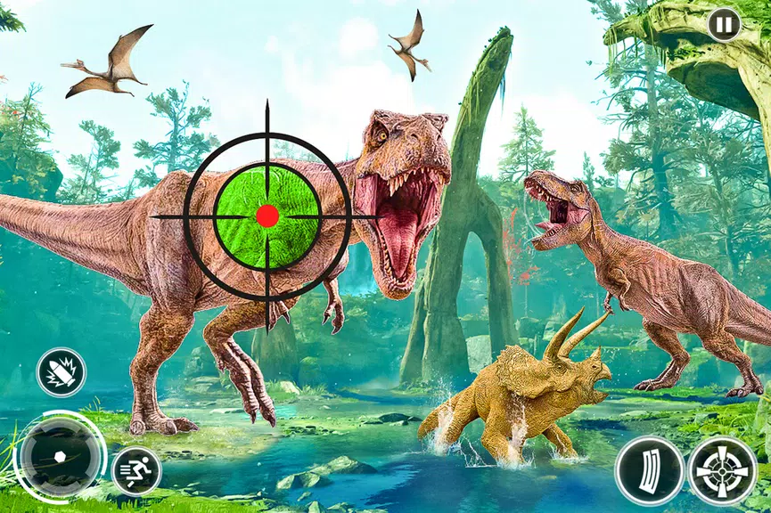 Super Dino Hunting Zoo Games स्क्रीनशॉट 2