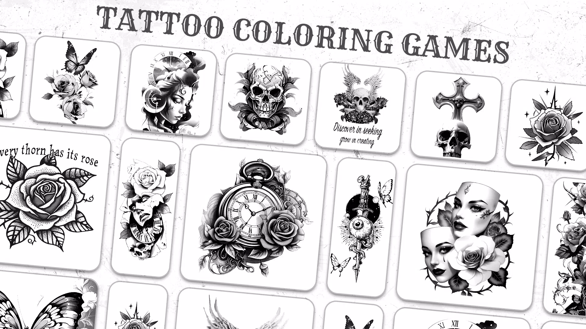 Tattoo Coloring games Capture d'écran 1