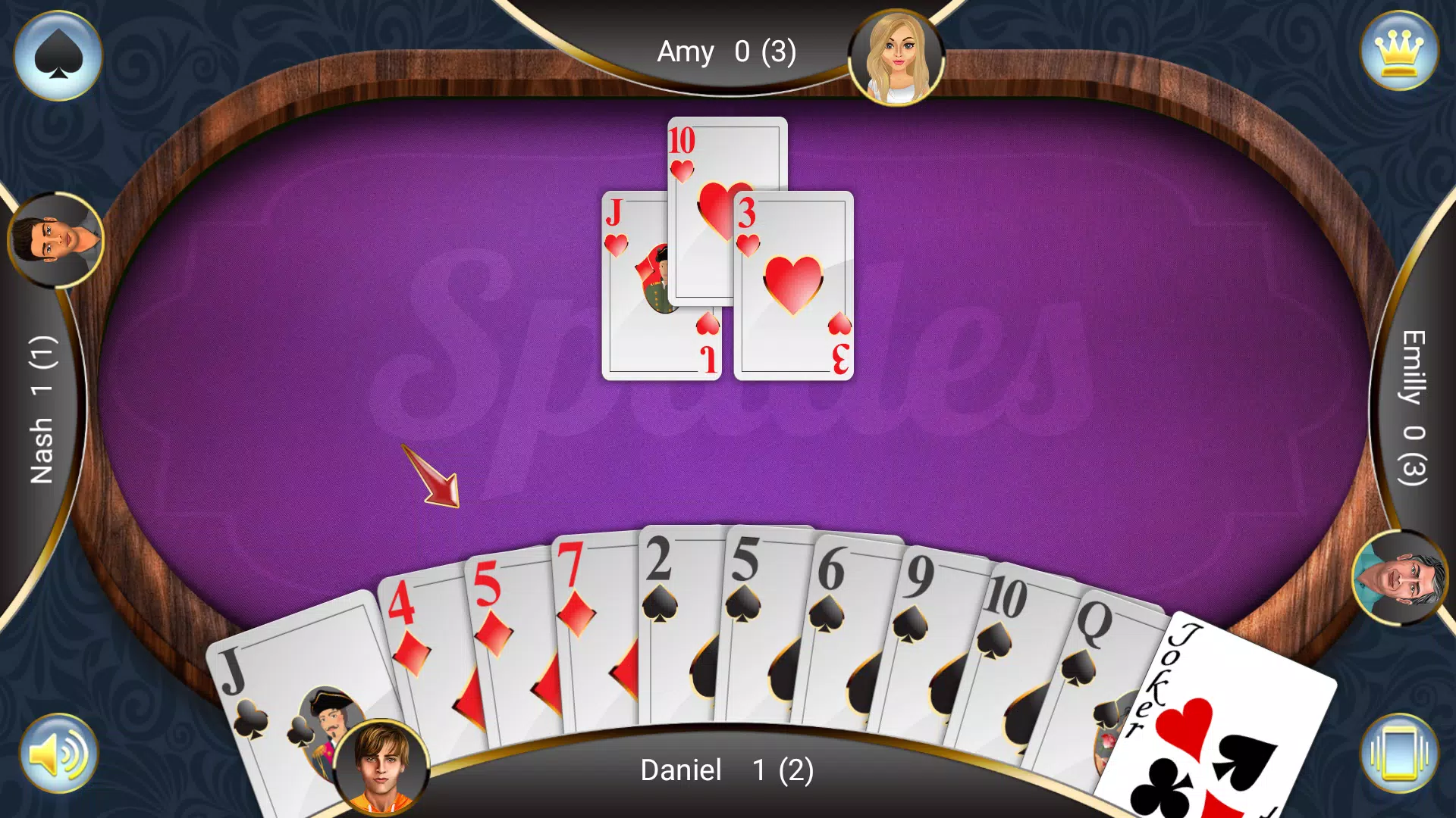 Spades: Card Game Ekran Görüntüsü 2