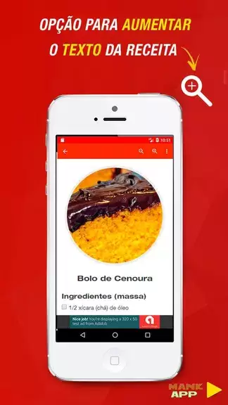 Receitas de Bolos Caseiros Captura de pantalla 1