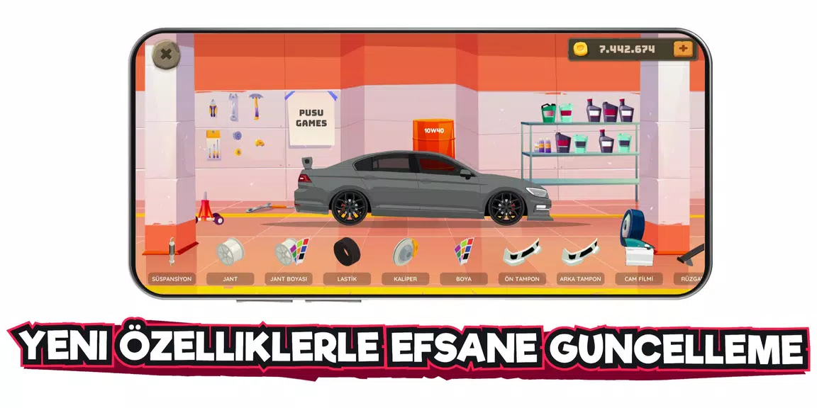 2d Car Series Tuning Game 스크린샷 0