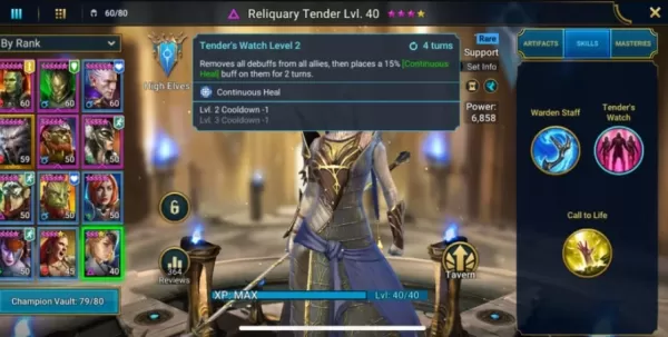 RAID: Shadow Legends Survivor mode gameplay