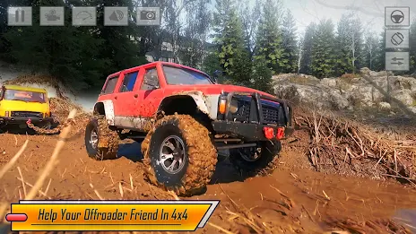 Offroad Driving Jeep Simulator 螢幕截圖 1