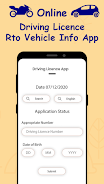 Driving Licence Apply Online Captura de pantalla 3