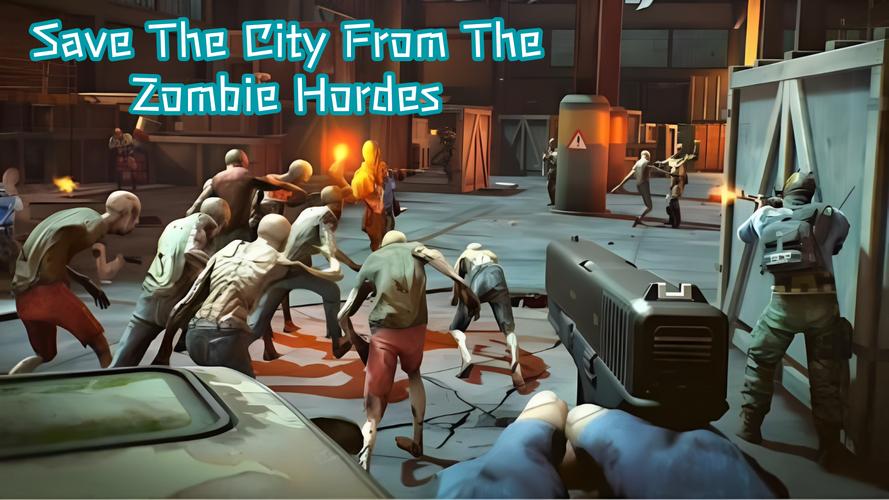 Zombie Apocalypse-Dead City 스크린샷 1