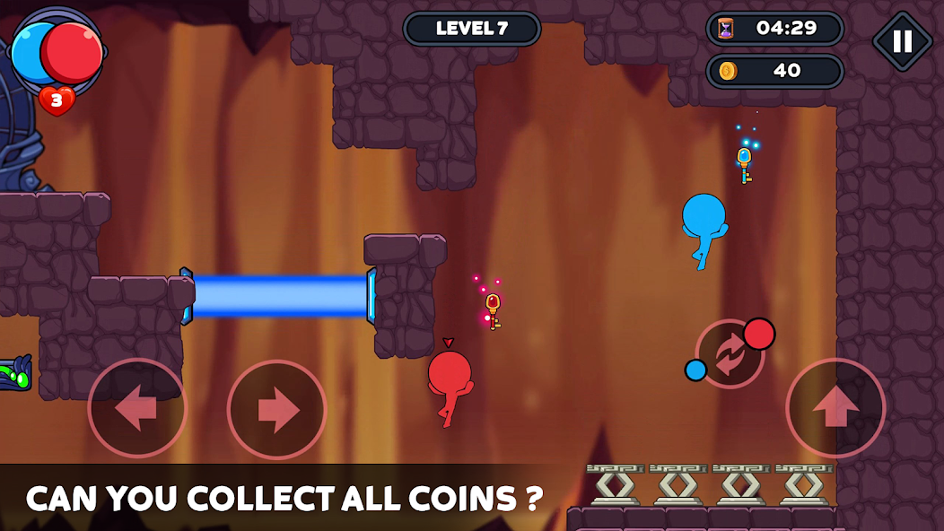 Stick World: Red Blue Journey Mod 螢幕截圖 0