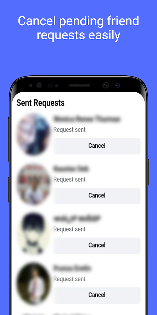 Pending Friend requests ဖန်သားပြင်ဓာတ်ပုံ 1