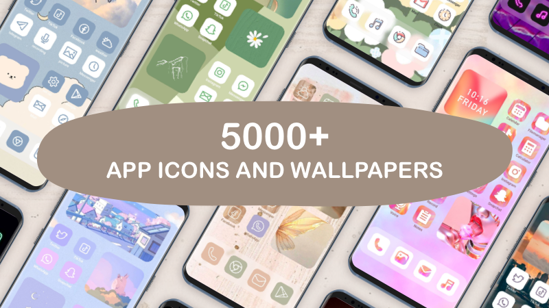Themepack – App Icons, Widgets Mod应用截图第0张