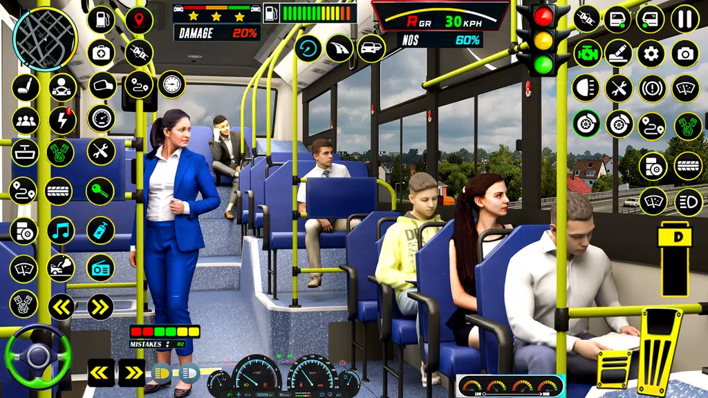 Bus Simulator Travel Bus Games 螢幕截圖 2