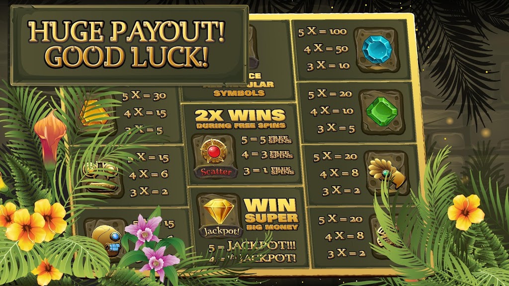 Mayan Ruins Slots 螢幕截圖 3