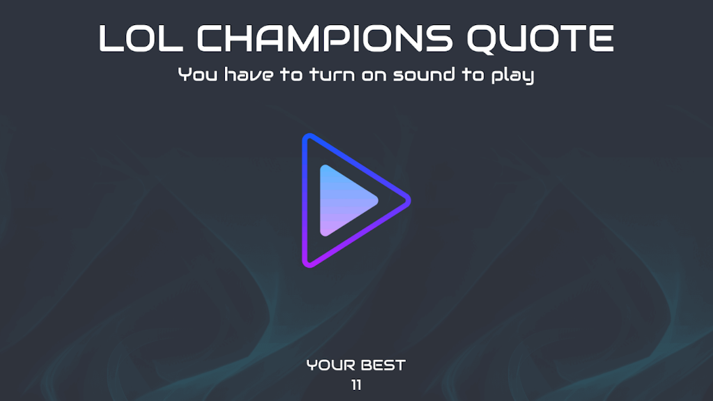 LOL Champions Quote Screenshot 0