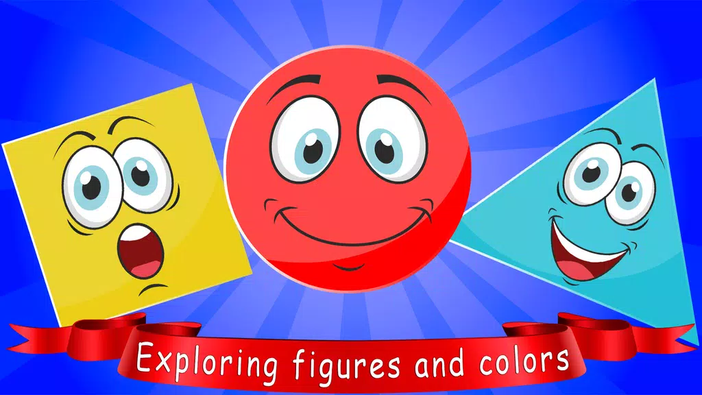 Learn shapes — kids games Schermafbeelding 0