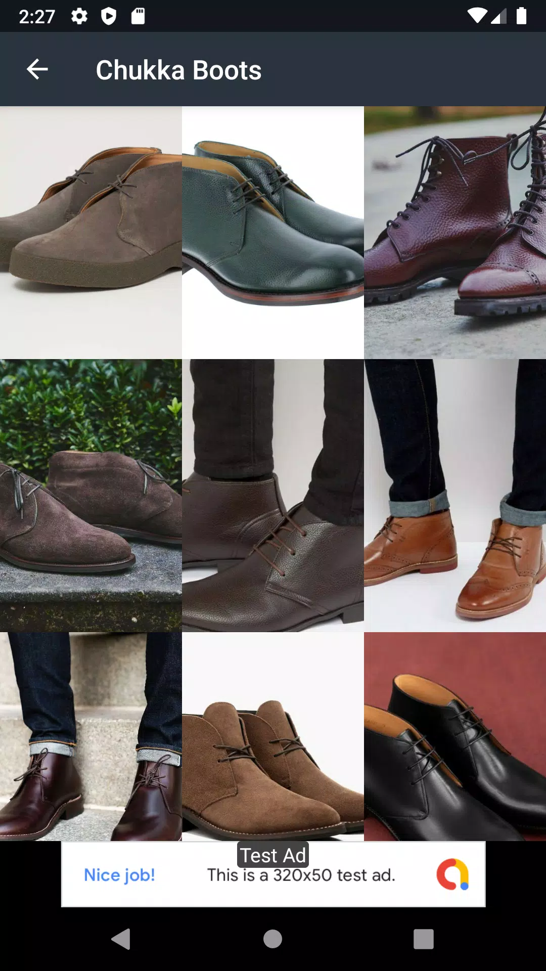 Chukka Boots Ideas Zrzut ekranu 1