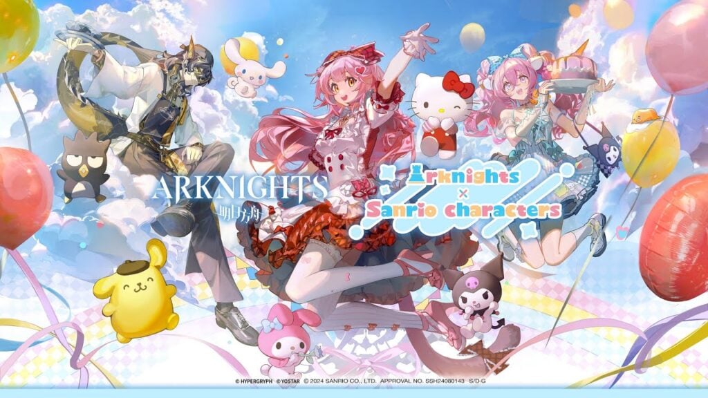 Arknights x Sanrio Karakterleri Süper Sevimli Kıyafetlerle İşbirliği Yapıyor!