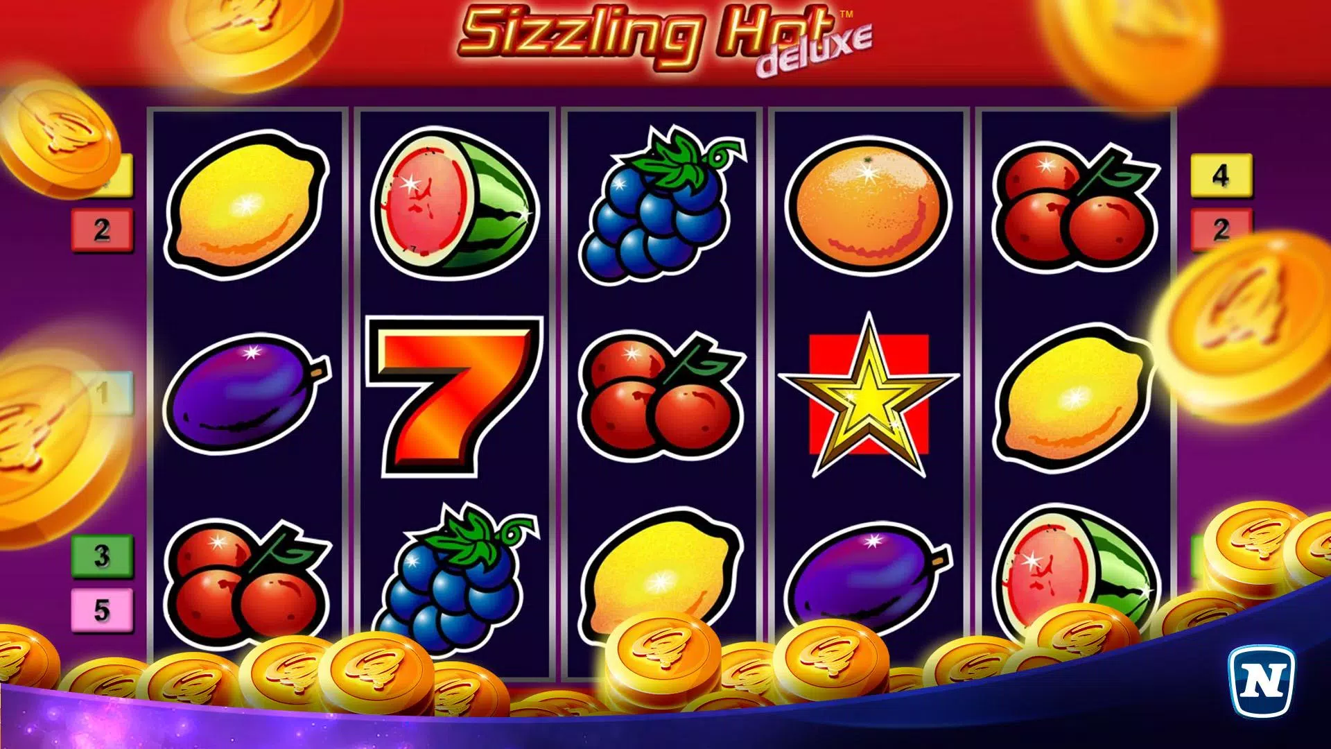 Sizzling Hot™ Deluxe Slot Schermafbeelding 0