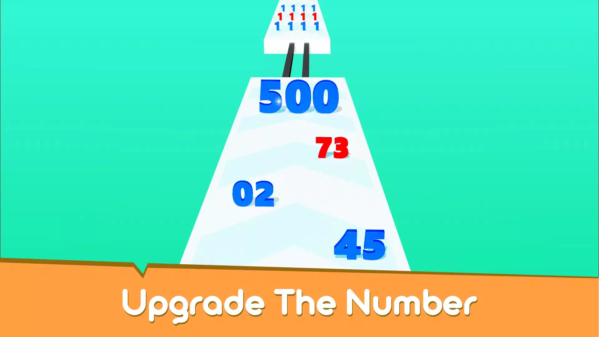 Run & Merge Numbers Game Скриншот 2