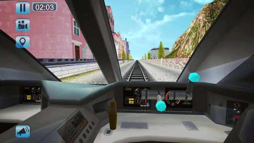 Euro Bullet Train Simulator ภาพหน้าจอ 1