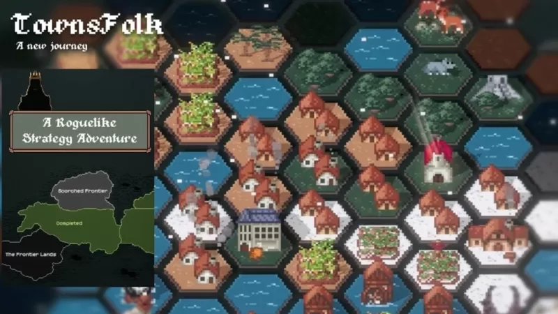 „Townsfolk: pikselowane retro roguelike wystrzeliwuje teraz przez maleńkich twórców miast”