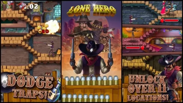 Wild-West-Spiel „Lone Hero“ mit Physik-basierter Kampfmechanik gestartet