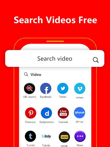 VideoDownloader&music download ဖန်သားပြင်ဓာတ်ပုံ 0