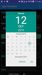 Age Calculator & Horoscope App Captura de pantalla 2