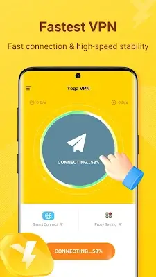 Yoga VPN -Secure Proxy VPN Ekran Görüntüsü 0