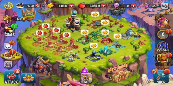 Monster Legends MOD 螢幕截圖 2