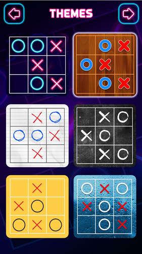 Tic Tac Toe 2 Player - xo game Ảnh chụp màn hình 1