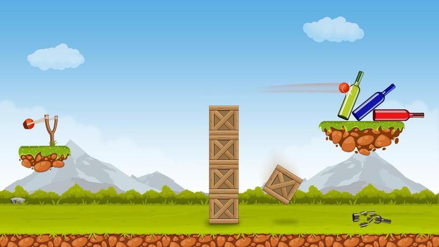 Bottle Shooting Knock Down 2 Скриншот 3