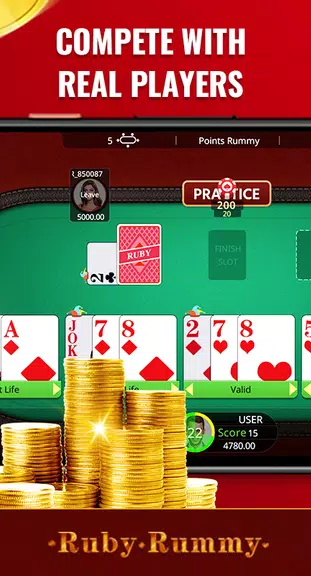 Ruby Rummy Schermafbeelding 3