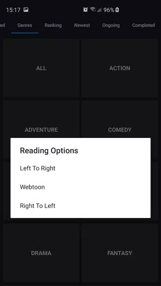 Manga Dark - Read Manga Free ဖန်သားပြင်ဓာတ်ပုံ 1