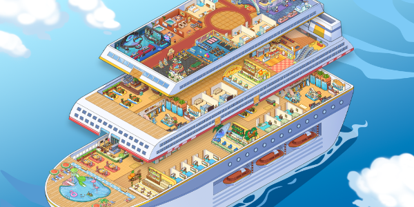 My Cruise: Idle ship Tycoon Tangkapan skrin 2